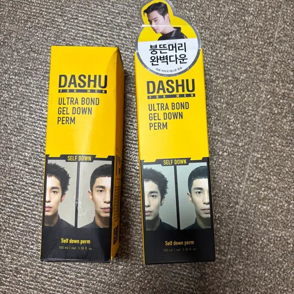 [BUNJANG] Dashu For Men Ultra Bond Gel Down Perm Bundle (Sealed) / 미개봉/ 다슈 포맨 울트라 본드 젤 다운펌 일괄