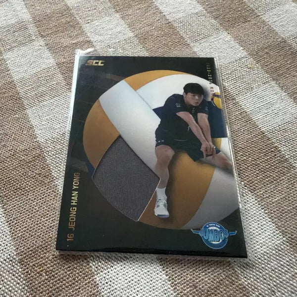[BUNJANG] SCC KOVO Carbon Jersey Card Hanon Yong / SCC KOVO 카본 져지 카드 대한항공 정한용
