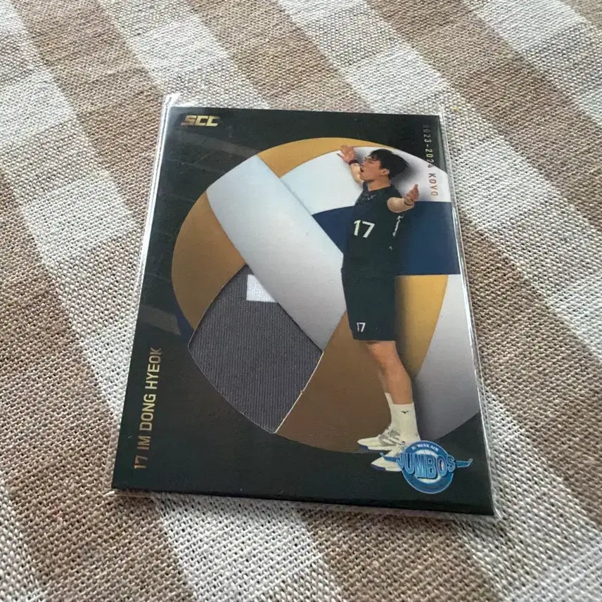 [BUNJANG] SCC KOVO Carbon Jersey Card - Korean Air Lim Dong-hyeok / SCC KOVO 카본 져지 카드 대한항공 임동혁