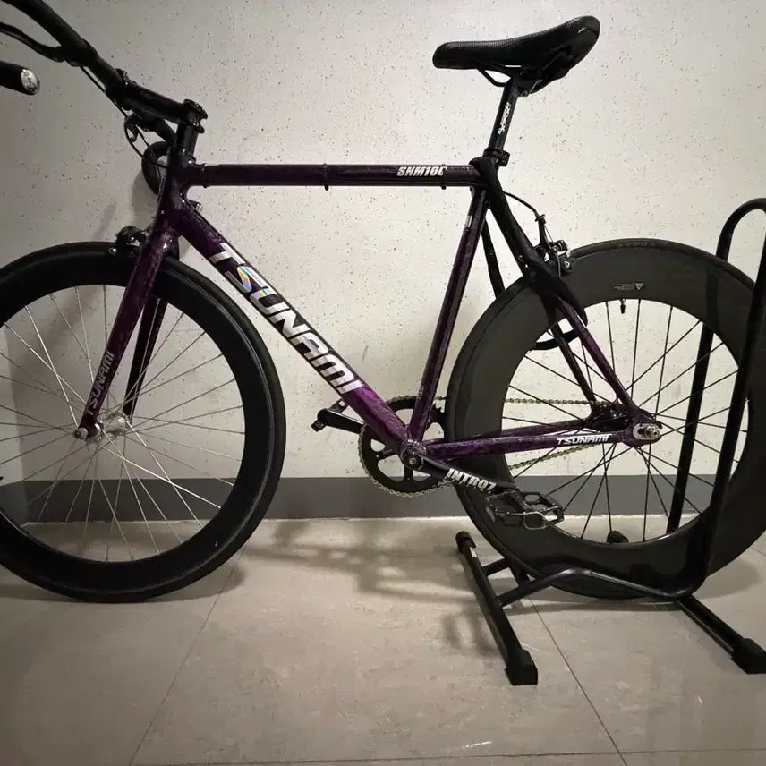 [BUNJANG] Tsunami Flame Purple Bicycle / 쓰나미 불꽃퍼플