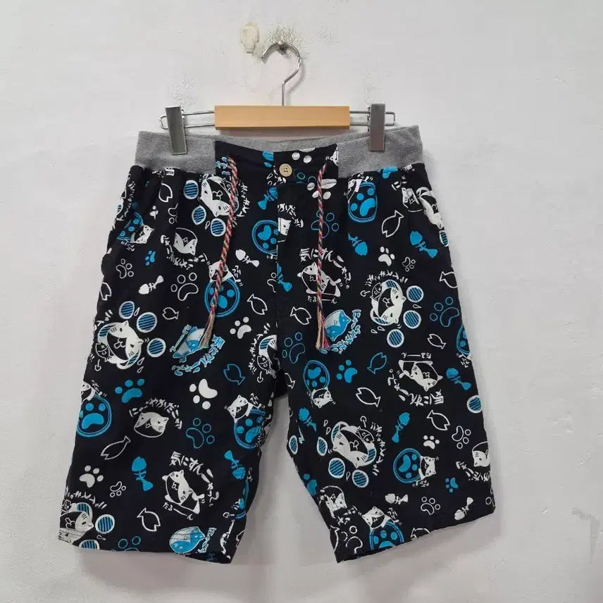 [BUNJANG] Nekobuchisan Navy Shorts / 새상품) 네코부치상 반바지 네이비