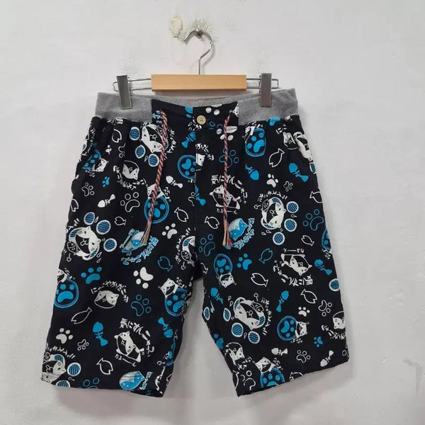 [BUNJANG] Nekobuchisan Navy Shorts / 새상품) 네코부치상 반바지 네이비