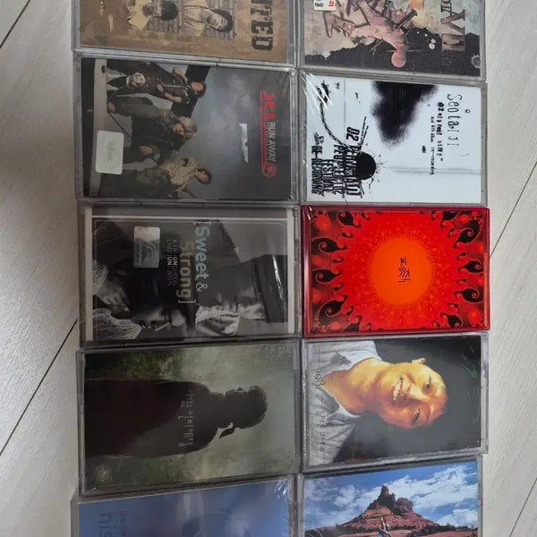 [BUNJANG] Sealed Cassette Tapes Bundle (Various Korean Artists) / 미개봉 유재하 이승환 이상은 서태지 박정현 UN JTL등 카세트 테이프 팝니다
