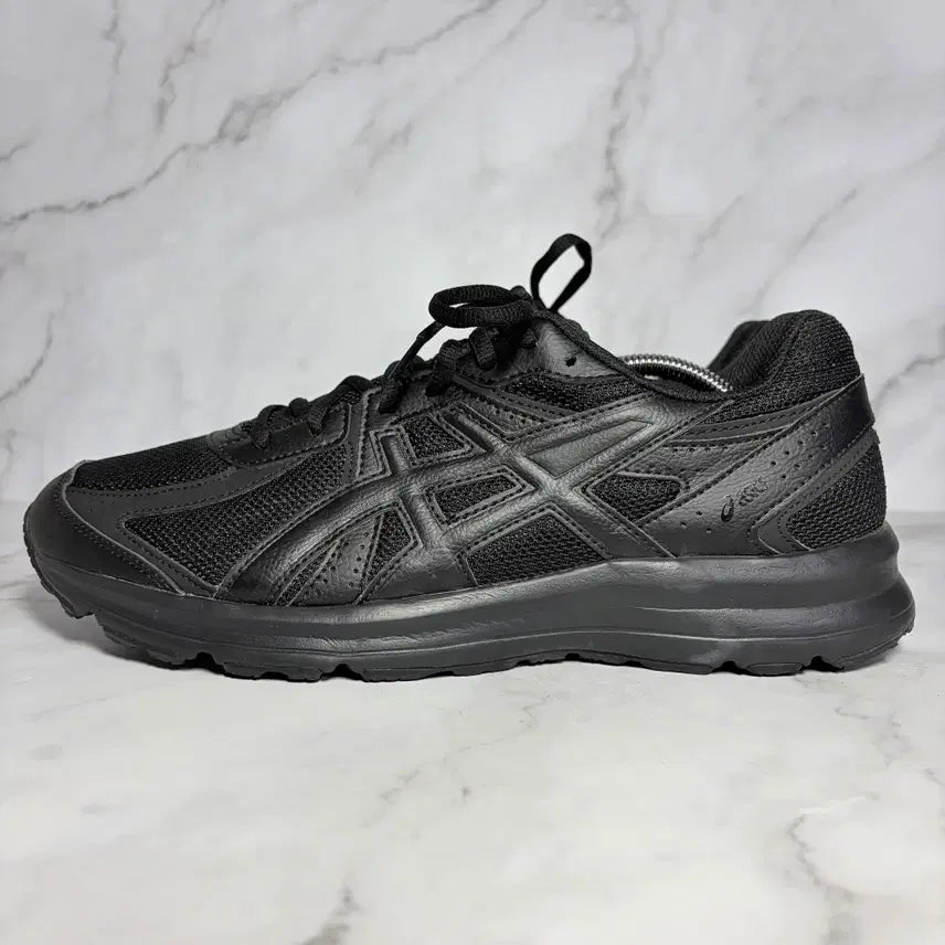 [BUNJANG] Asics Jog 100S Black 2E Wide 280 / [280] 아식스 조그 100S 블랙 2E 와이드