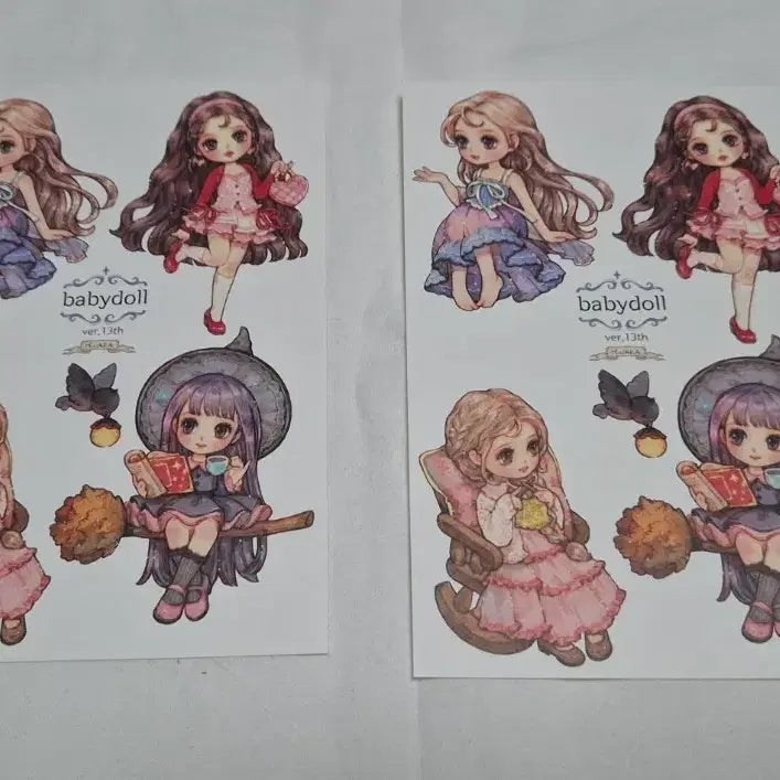 [BUNJANG] Hwaram Home Cafe Baby Doll PET Tape Cut / 26년 8월 화라님 예판 - 베이비돌