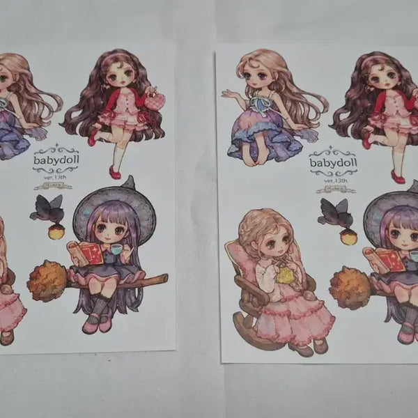 [BUNJANG] Hwaram Home Cafe Baby Doll PET Tape Cut / 26년 8월 화라님 예판 - 베이비돌