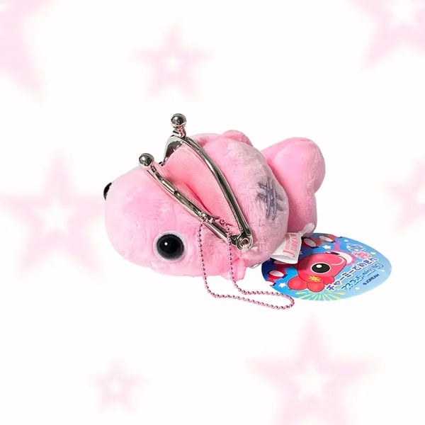 [BUNJANG] Goldfish Gamaguchi Coin Purse Mini Pouch / 금붕어 가마구치 인형 키링 동전지갑 미니 파우치 일본 고전 빈티지