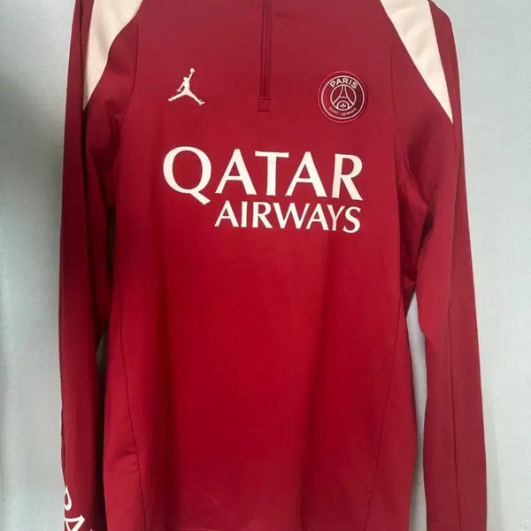 [BUNJANG] Nike Jordan Paris Saint-Germain Half-Zip Training Top / 나이키 조던 파리생제르맹 반집업 트레이닝복 판매합니다