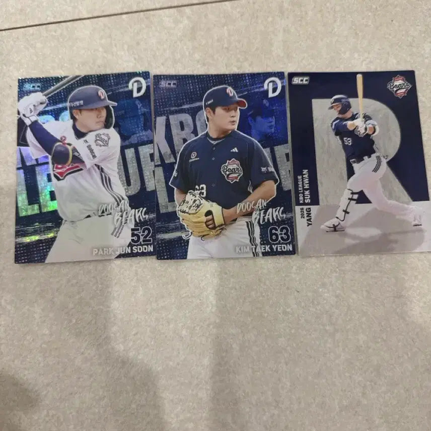 [BUNJANG] Doosan Bears KBO Card Set / 두산 베어스 크보 카드 팝니다