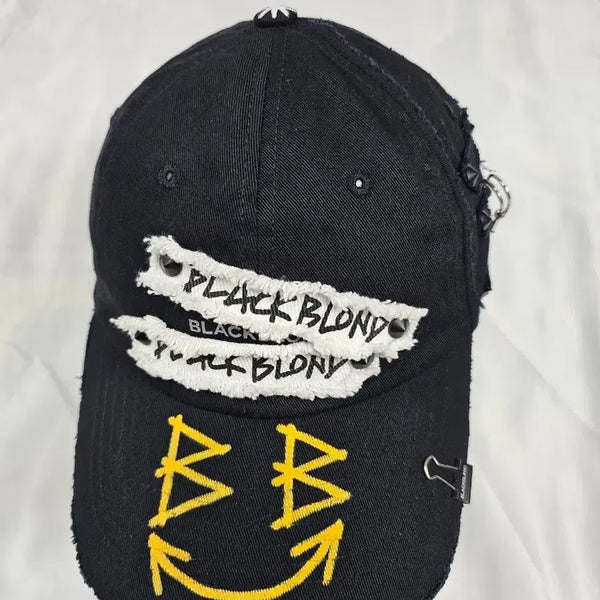 [BUNJANG] Black Blonde Baseball Cap / 블랙블론드볼캡