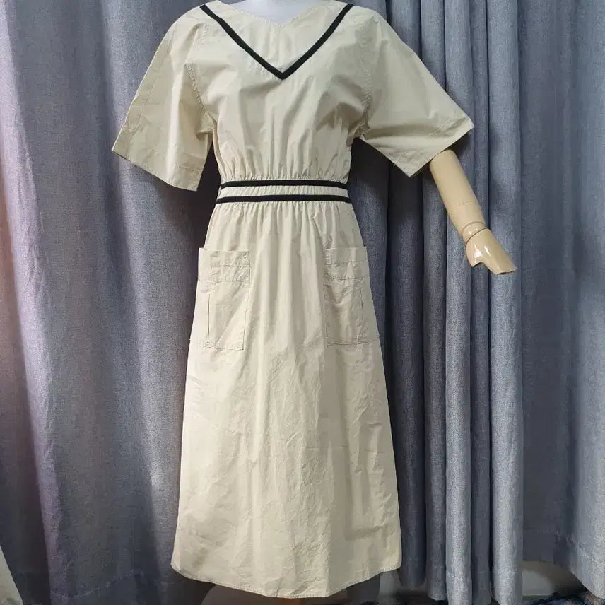 [BUNJANG] Covet Blanc Maxi Dress / S코벳블랑 바스락 맥시원피스