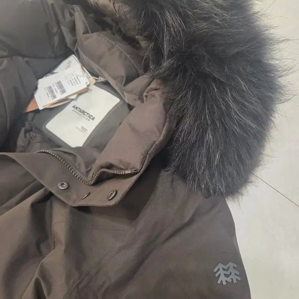 [BUNJANG] KOLON Antartica Dark Khaki Goose Down Parka (100) / [새상품] 코오롱 안타티카 최고급 라인