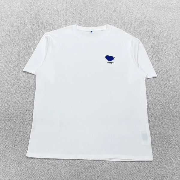 [BUNJANG] Ader Error Twin Heart Small Logo T-shirt White / 아더에러 트윈 하트 스몰 로고 반팔티 화이트