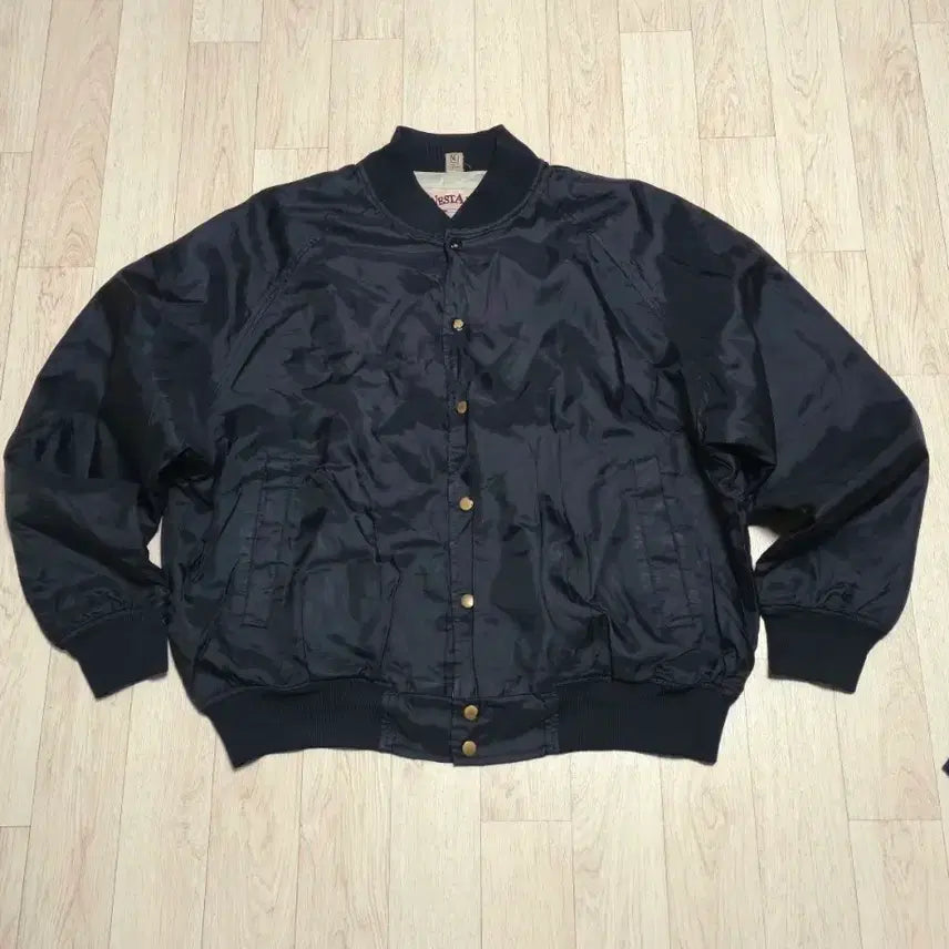 [BUNJANG] West Ark Satin Bomber Jacket XL / West ark 새틴 봄버자켓 XL