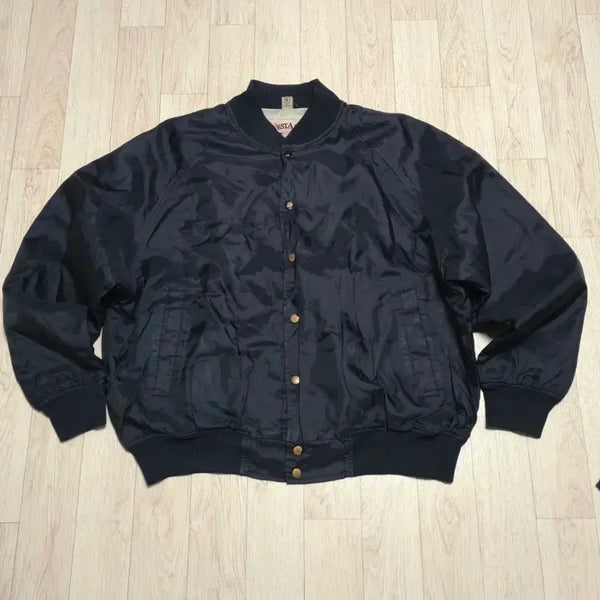 [BUNJANG] West Ark Satin Bomber Jacket XL / West ark 새틴 봄버자켓 XL