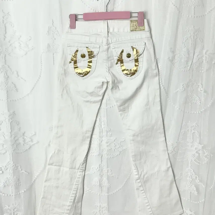 [BUNJANG] True Religion White Gold Bootcut Pants / 트루릴리젼 화이트골드 부츠컷 팬츠