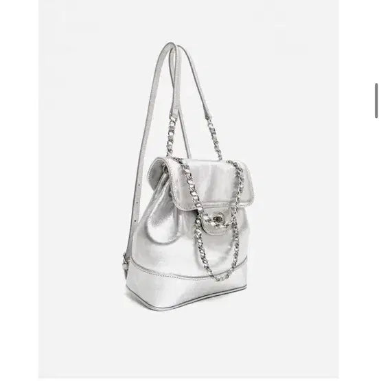 [BUNJANG] Aheucerb Raid Bag Silver Chain Backpack / 32->5만 W커브 어커브 레이드백 실버 체인 백팩