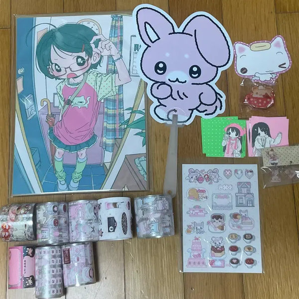 [BUNJANG] Die-Cut Sticker Set Bundle / 다꾸 일괄 판매