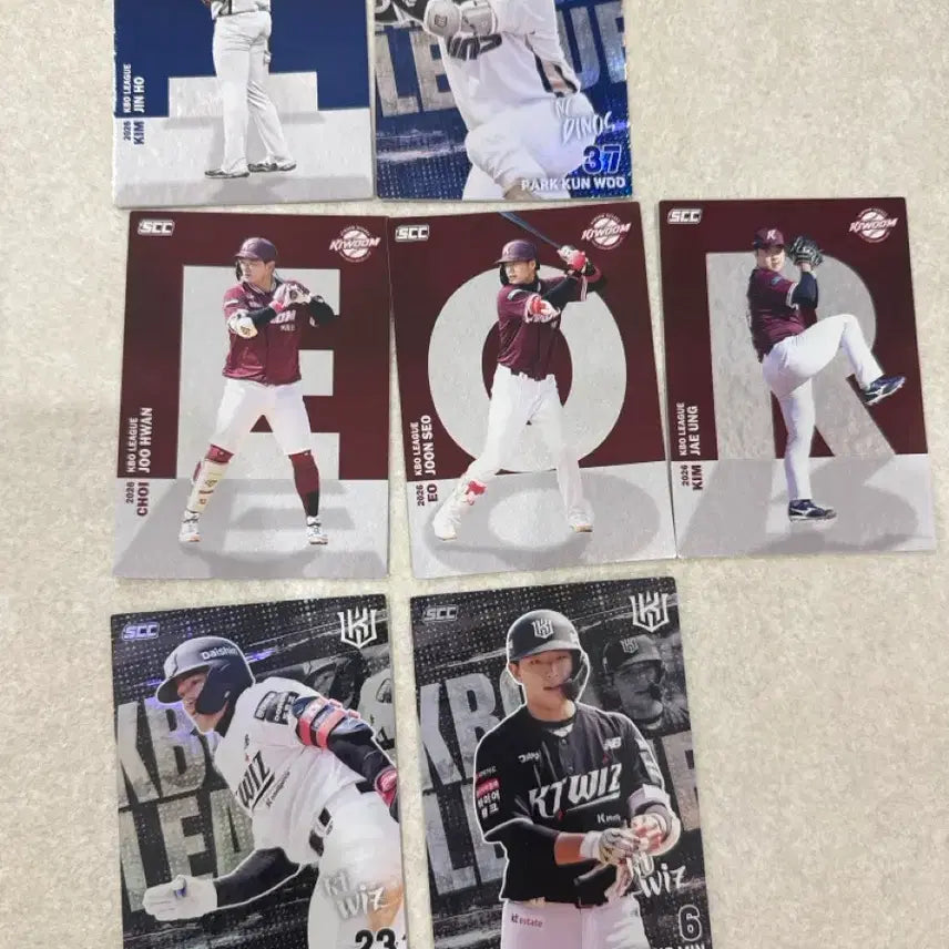 [BUNJANG] KBO Baseball Cards (Individual) / 엔씨 키움 케이티 크보 카드 팝니다 (개별)
