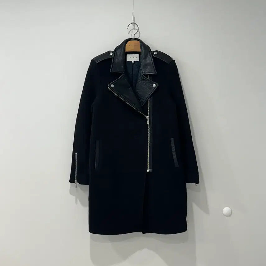 [BUNJANG] Sandro Women's Navy Jacket / Sandro 산드로 여성용 자켓
