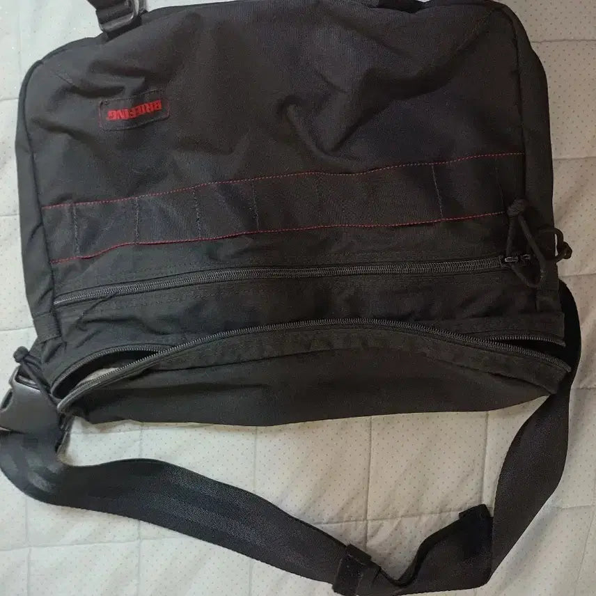 [BUNJANG] Briefing Bag Black Shoulder & Tote Bag / 브리핑 가방 블랙 숄더 앤 토트브리프