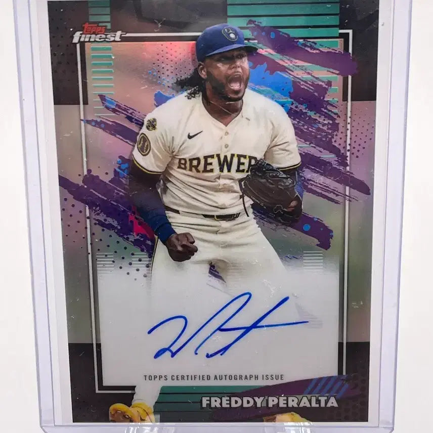 [BUNJANG] Finest Milwaukee Freddy Peralta Auto / [오토] 파이니스트 밀워키 프레디 페랄타 오토