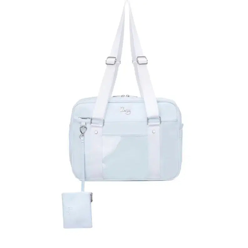 [BUNJANG] Idang Club Sakura Schoolbag Sky Blue / 아이당클럽 사쿠라 스쿨백 스카이블루