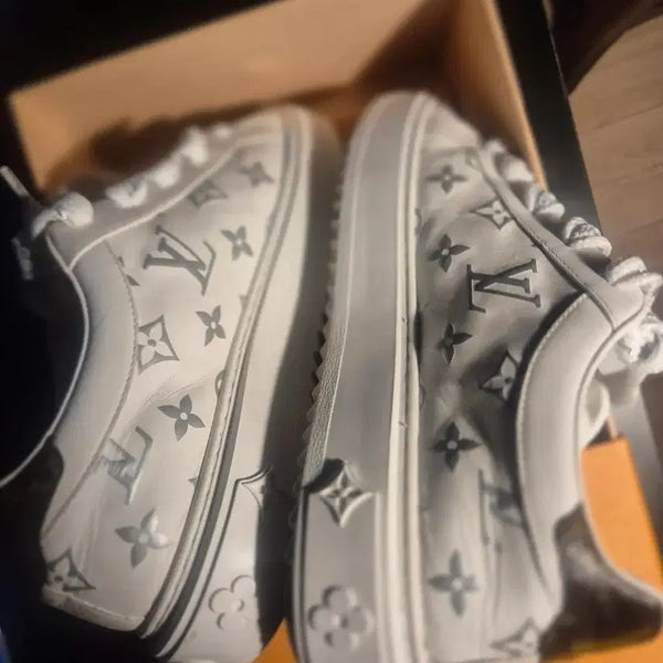 [BUNJANG] Louis Vuitton Time Out Monogram Sneakers / (상태좋음 급처 꿀매)루이비통 타임아웃 모노그램 스니커즈