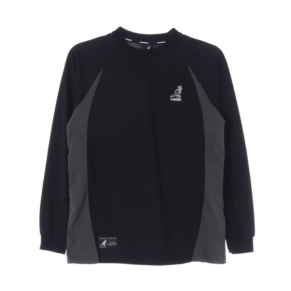 [BUNJANG] KANGOL Color Block Side Panel Long Sleeve T-Shirt Size 155 / KANGOL 배색 사이드 절개 롱리브 155
