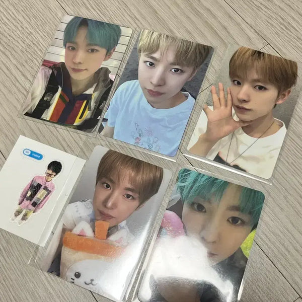 [BUNJANG] NCT WISH Yushi Photocard Bundle Set & Seal Sticker / 엔시티위시 유우시 포카 일괄 + 씰스티커