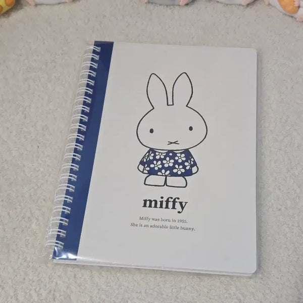 [BUNJANG] Miffy Grid Notebook (3 Types) / 미피 모눈 노트 3종(정품) 개당