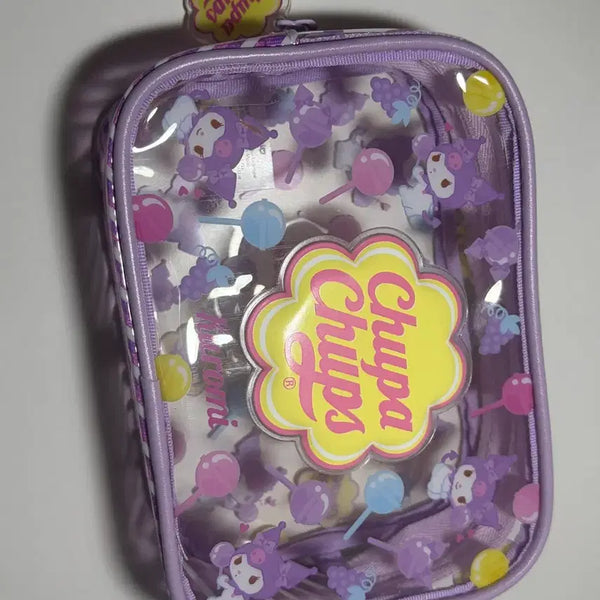 [BUNJANG] Sanrio Kuromi Chupa Chups Pouch / 산리오 쿠로미 츄파츕스 파우치