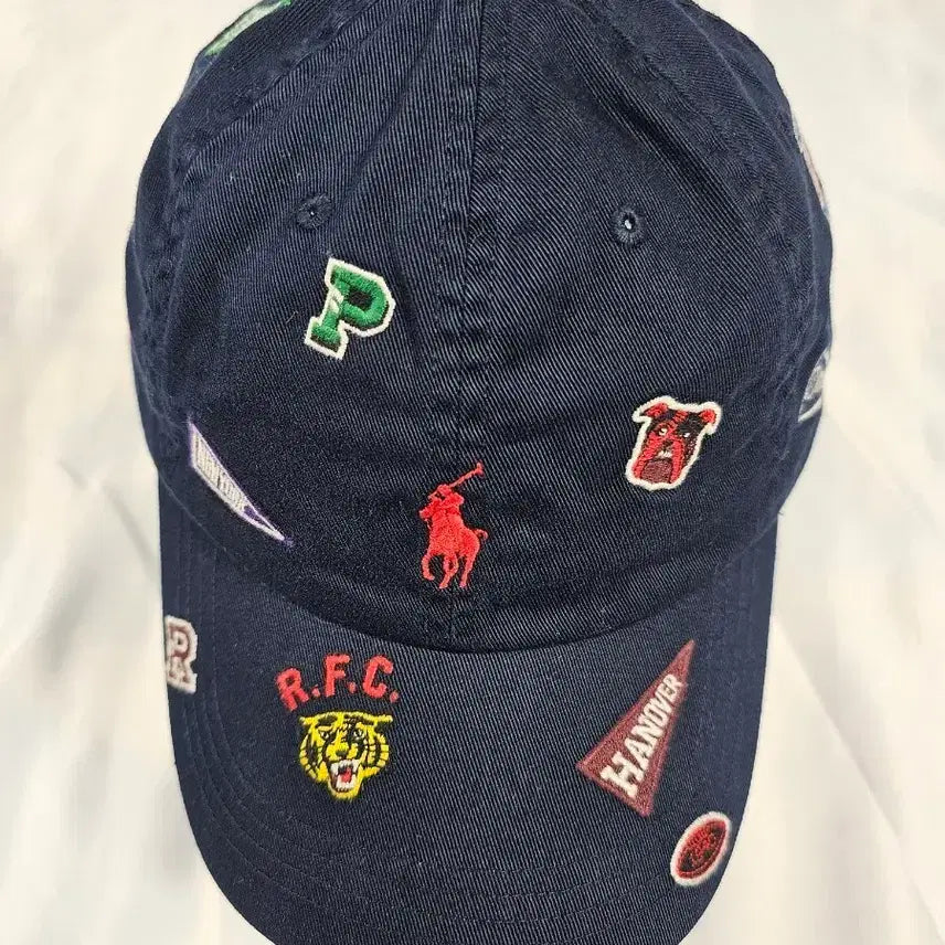 [BUNJANG] Polo Multi Embroidery Cap / 폴로멀티자수모자