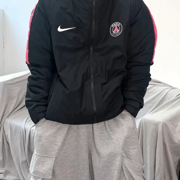 [BUNJANG] Nike Paris Saint-Germain Field Long Padded Coat L / 나이키 파리 생제르망 필드 롱 돕바 패딩 L