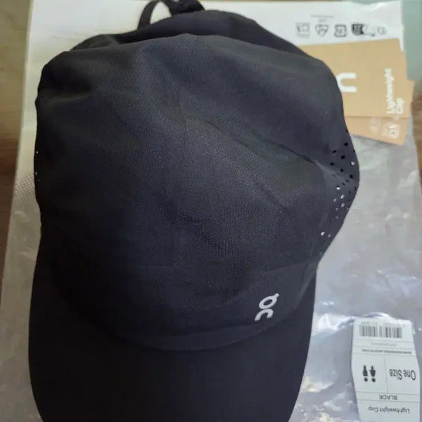 [BUNJANG] On Running Lightweight Cap Black / 온러닝 라이트웨이트 캡 블랙