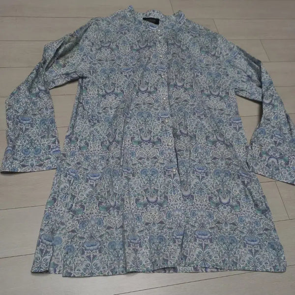[BUNJANG] Mariani Italy Cotton Flower Pattern Shirt / 마리아니 이태리 코튼 플라워 패턴 셔츠M