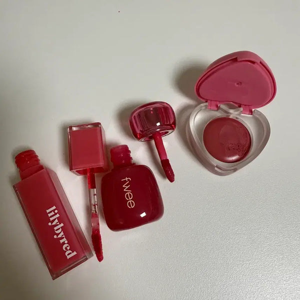 [BUNJANG] Bundle Set Deardear Daisyku Souffle Pot Cheek Colors / 일괄 릴바레 퓌 데이지크
