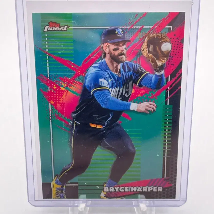 [BUNJANG] Finest Bryce Harper Rare Baseball Card / [rare/199] 파이니스트 브라이스 하퍼 레어