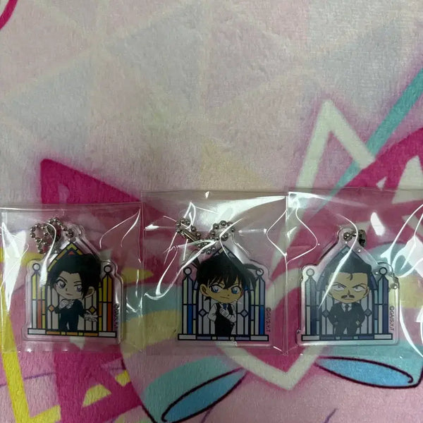 [BUNJANG] Detective Conan Collaboration Cafe Keychain Bundle / 명탐정코난 콜라보카페 키링 일괄