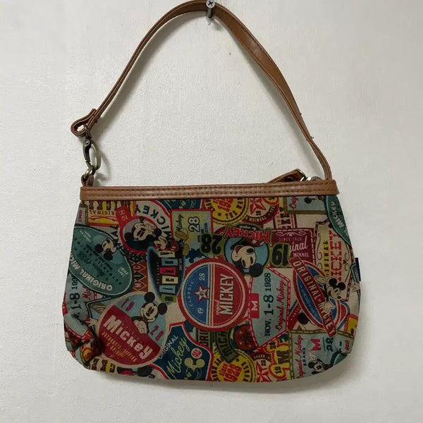 [BUNJANG] Disney Mickey Shoulder Bag / Disney 디즈니 미키 숄더백 가방 정품