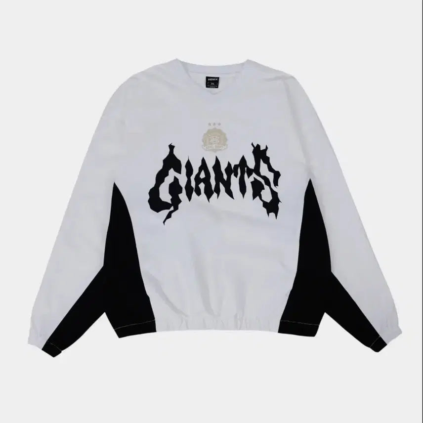 [BUNJANG] Lotte Giants HDEX Warm-up Pullover Windbreaker XL / 롯데자이언츠 에이치덱스 웜업 풀오버 바람막이