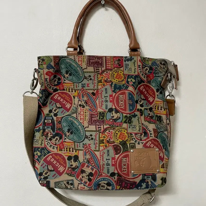 [BUNJANG] Disney Mickey Mouse Crossbody Bag / Disney 디즈니 미키 크로스백 가방 정품