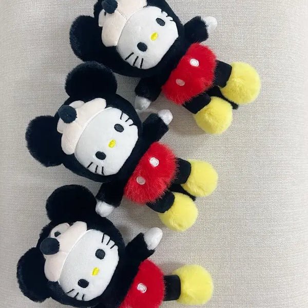 [BUNJANG] Hello Kitty x Mickey Mouse "Mickey Kitty" Charm / 헬로키티 미키마우스 미키키티 키링 개당