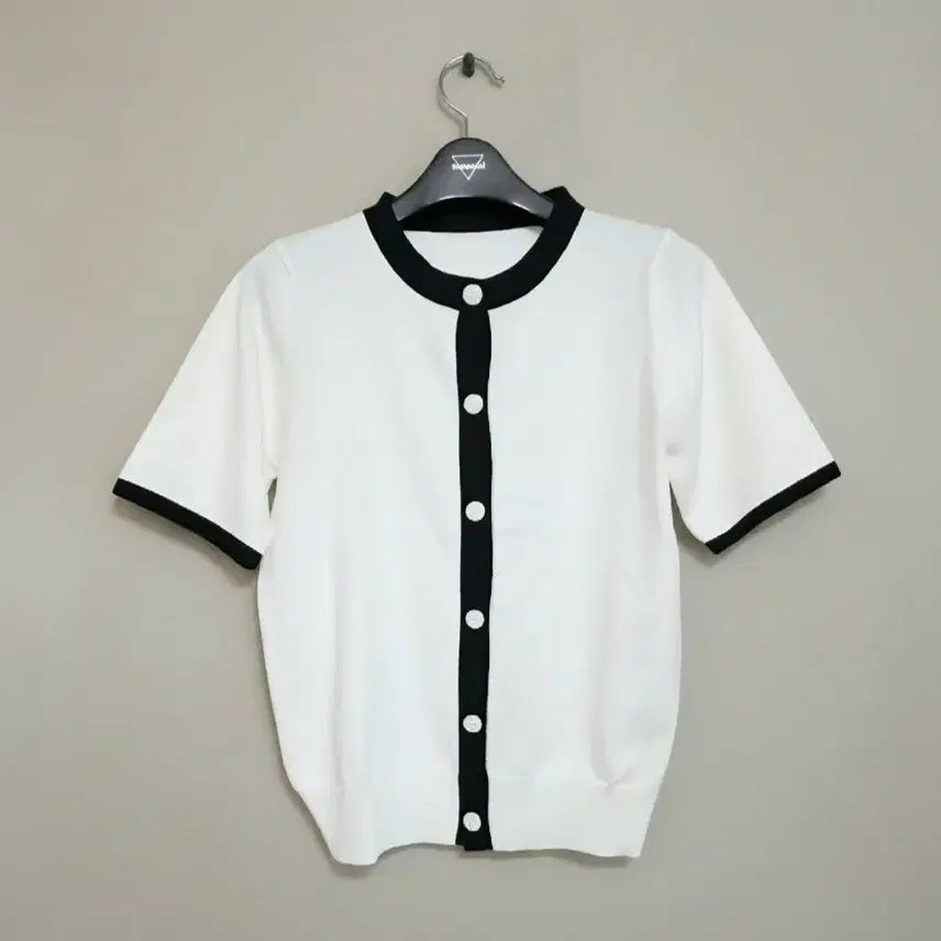 [BUNJANG] Women's Short-Sleeve Knit Top (New) / 55~66 새상품 여성 반팔 니트 여자 니트 반팔 가다건 새제품