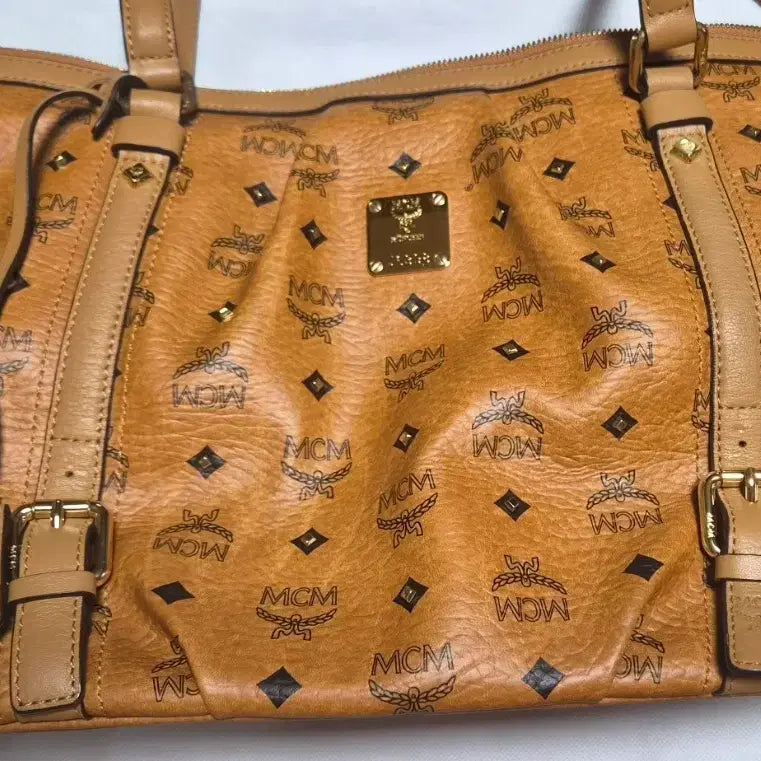 [BUNJANG] MCM Visetos Stud Drawstring Bag / mcm핸드백