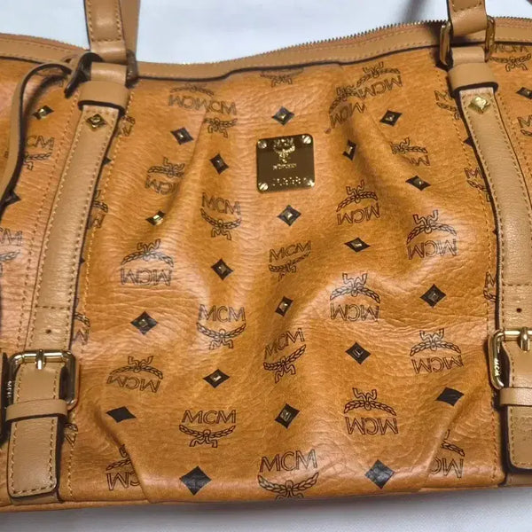 [BUNJANG] MCM Visetos Stud Drawstring Bag / mcm핸드백