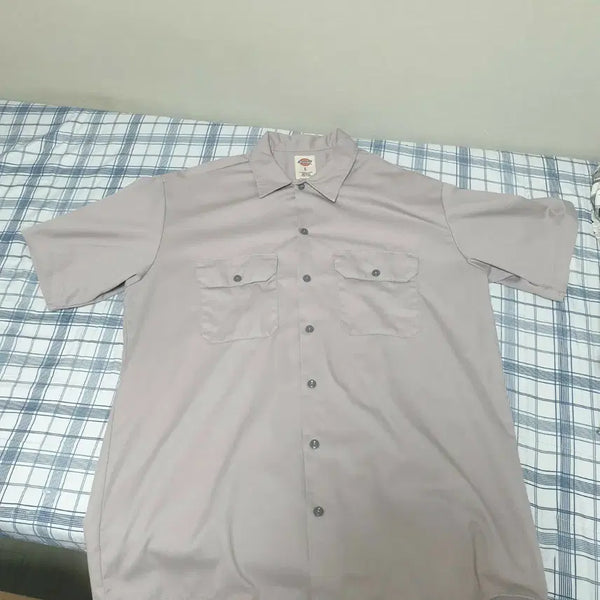 [BUNJANG] Dickies Beige Short Sleeve Shirt L / 디키즈 베이지 반팔 셔츠 L