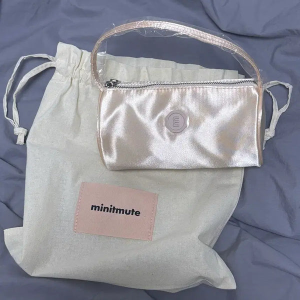 [BUNJANG] MinuitMute Closercle Satin Peach / [새상품] 미닛뮤트 클로써클 새틴피치