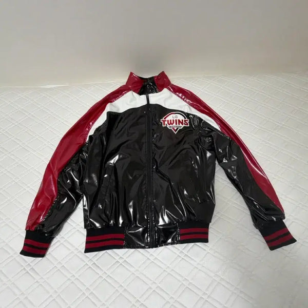 [BUNJANG] LG Twins Baseball Jacket (Spring/Autumn, Size L) / 엘지트윈스 유광 접퍼 춘추용