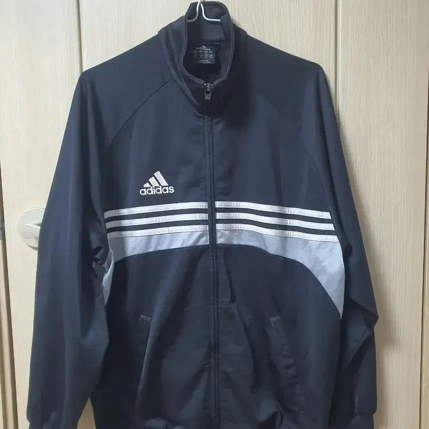 [BUNJANG] Adidas Track Jacket Black / 아디다스 져지 트랙탑 트레이닝 자켓 블랙